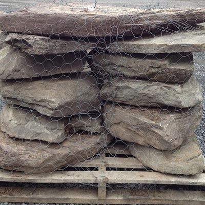 PA Fieldstone Stone Steppers 9-15 per Pallet Swatch
