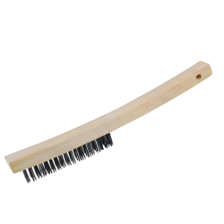 Kraft Tool Co.® 14″ Curved Handle Wire Brush