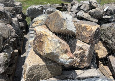 Sleepy Hollow boulders on pallet