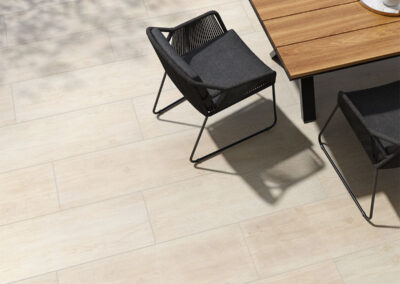 Caldera Blanca paver outdoor patio skyview