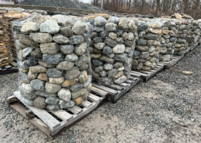 River Rocks Gravel on pallet