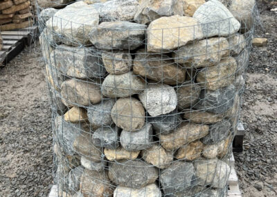 River Rocks Gravel on pallet