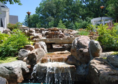 PA Boulders on waterfall