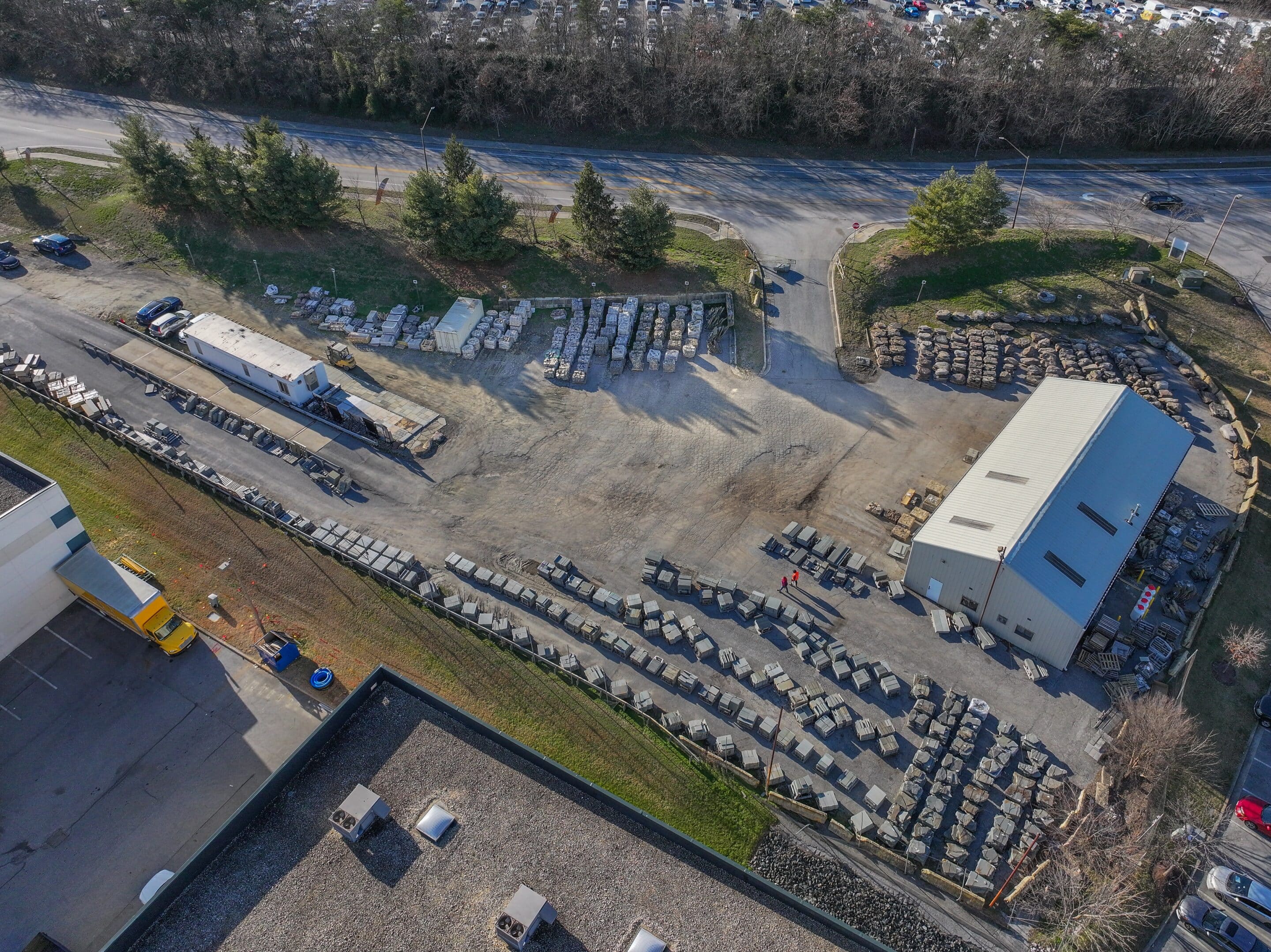 Birdseye view of Quarry Connections