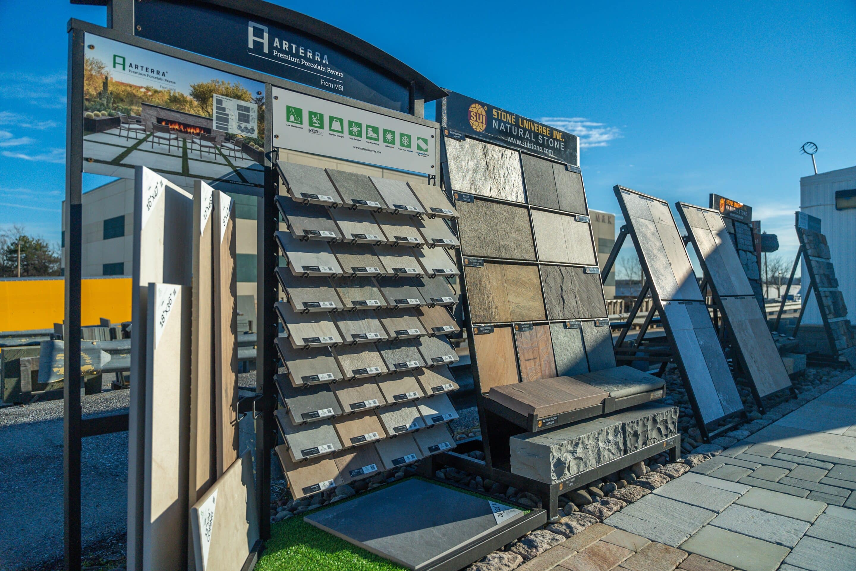 Natural Stone on Display at Quarry Connections
