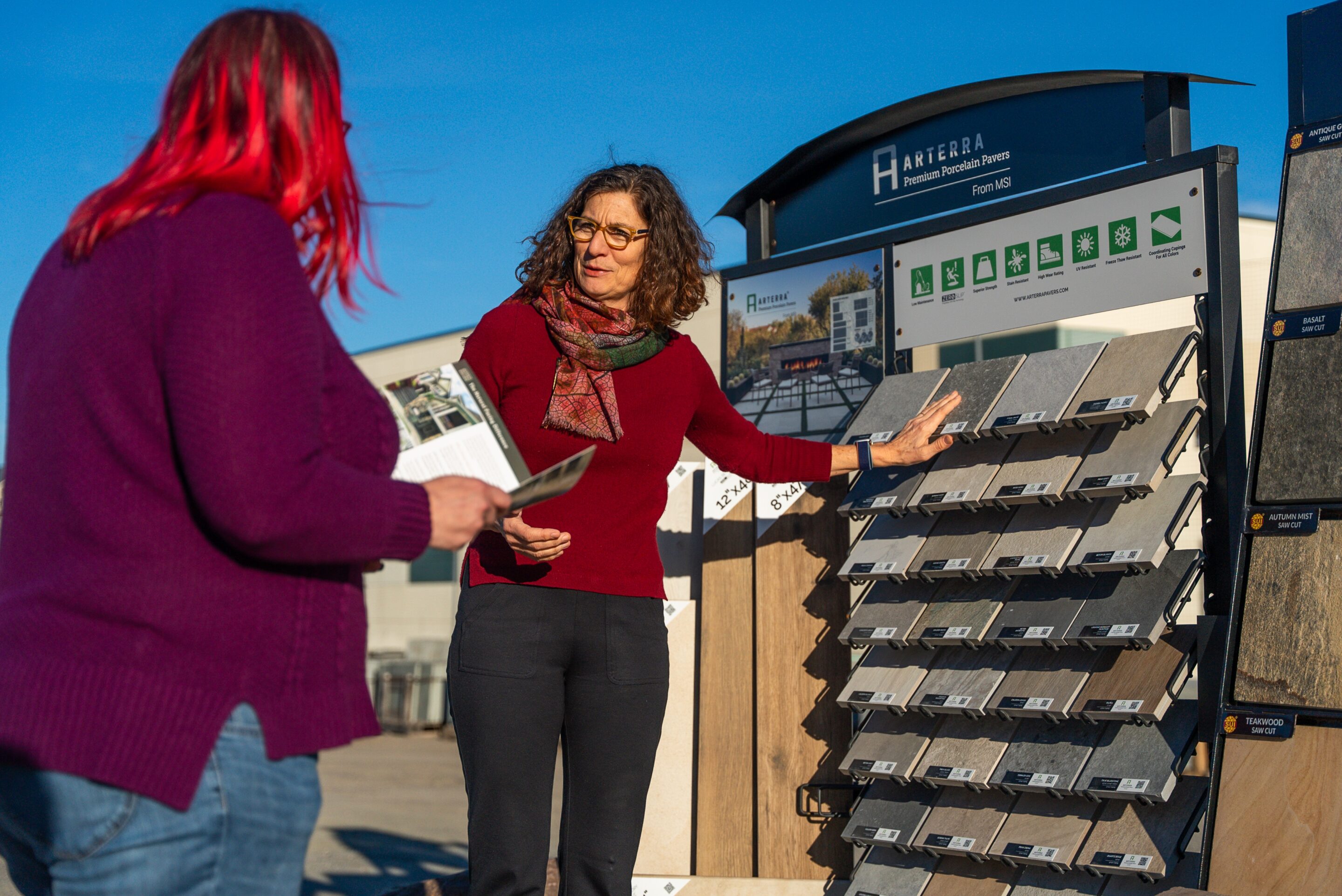 Working with the staff at Quarry Connections